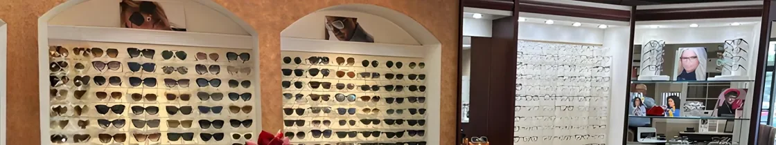 Inside Eye Trends Vision and Glasses Center in Clear Lake